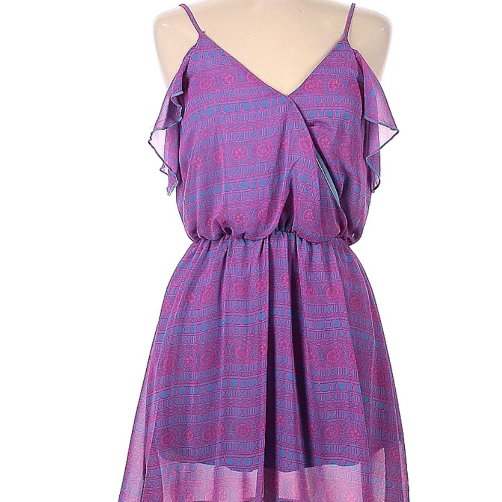 Host Pick - Beautiful Runway Story Purple Casual Mini Dress